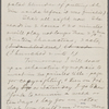 Howells, [William Dean], ALS to. Wednesday PM [Jul. 11, 1877]. 