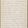 Howells, [William Dean], ALS to. Jan. 21, [1879]. 