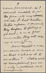 Howells, [William Dean], ALS to. Feb. 9, [1879]. 