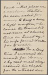 Howells, [William Dean], ALS to. Feb. 9, [1879]. 