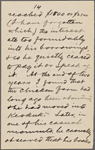 Howells, [William Dean], ALS to. Feb. 9, [1879]. 