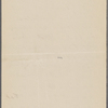 [Clemens], [Orion], draft AL to. Feb. 9, [1879].