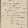 Howells, [William Dean], ALS to. Nov. 28, [1879]. 