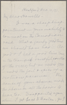 Howells, [William Dean], ALS to. Dec. 16, 1881. 