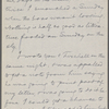 Howells, [William Dean], ALS to. Aug. 22, 1883. 