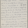 Howells, [William Dean], ALS to. Aug. 22, 1883. 