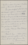 Howells, [William Dean], ALS to. Aug. 22, 1883. 