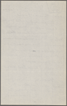 Howells, [William Dean], ALS to. Aug. 22, 1883. 