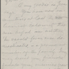 Howells, [William Dean], ALS to. Jan. 7, 1884. 