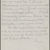 Howells, [William Dean], ALS to. Jan. 7, 1884. 