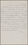 Howells, [William Dean], ALS to. Jan. 7, 1884. 