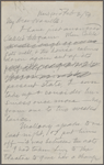 Howells, [William Dean], ALS to. Feb. 2, 1884. 