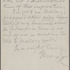 Howells, [William Dean], ALS to. Feb. 2, 1884. 