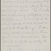 Howells, [William Dean], ALS to. Aug. 31, 1884. 