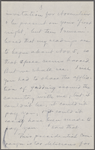 Howells, [William Dean], ALS to. Aug. 31, 1884. 