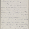 Howells, [William Dean], ALS to. Aug. 31, 1884. 