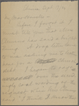 Howells, [William Dean], ALS to. Sep. 17, 1884. (second)