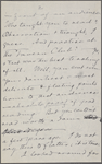Howells, [William Dean], ALS to. May 5, 1885. 