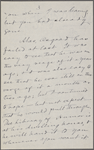 Howells, [William Dean], ALS to. May 5, 1885. 
