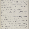 Howells, [William Dean], ALS to. May 5, 1885. 