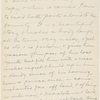 Howells, [William Dean], ALS to. Jul. 21, 1885. 