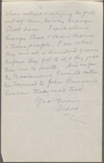 Howells, [William Dean], ALS to. Jul. 21, 1885. 