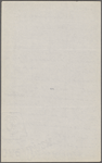 Howells, [William Dean], ALS to. Oct. 18, 1885. 