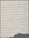 Howells, [William Dean], ALS to. Oct. 18, 1885. 