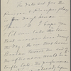 Howells, [William Dean], ALS to. Jan. 3, 1886. 