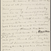 Howells, [William Dean], ALS to. Aug. 22, 1887. 