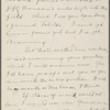 Howells, [William Dean], ALS to. Aug. 22, 1887. 