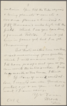 Howells, [William Dean], ALS to. Aug. 22, 1887. 