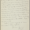 Howells, [William Dean], ALS to. Jul. 13, 1889. 