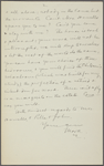 Howells, [William Dean], ALS to. Jul. 13, 1889. 