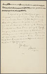 Howells, [William Dean], ALS to. Jul. 24, 1889. 