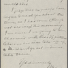 Howells, [William Dean], ALS to. Aug. 24, 1889. 