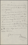 Howells, [William Dean], ALS to. Aug. 24, 1889. 