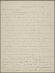 Howells, [William Dean], ALS to. Dec. 23, 1889. 