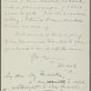 Howells, [William Dean], ALS to. Feb. 28, 1891. 
