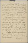 Howells, [William Dean], ALS to. May 12, 1893. 