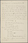 Howells, [William Dean], ALS to. Aug. 16, 1898. 