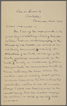 Howells, [William Dean], ALS to. Mar. 14, 1904. 