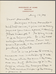 Howells, [William Dean], ALS to. Aug. 12, 1908. 