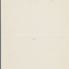 Howells, [William Dean], ALS to. Aug. 12, 1908. 