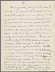 Howells, [William Dean], ALS to. Aug. 12, 1908. 