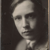 Portrait photograph of David Garnett, signed and dated March 15, 1923