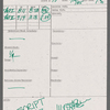 Stage manager's log