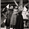 Tommy Rall, Brenda Lewis and Betty Aberlin in the stage production Cafe Crown
