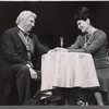 Theodore Bikel and Brenda Lewis in the stage production Cafe Crown