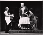 Sam Levene, Theodore Bikel and Brenda Lewis in the stage production Cafe Crown